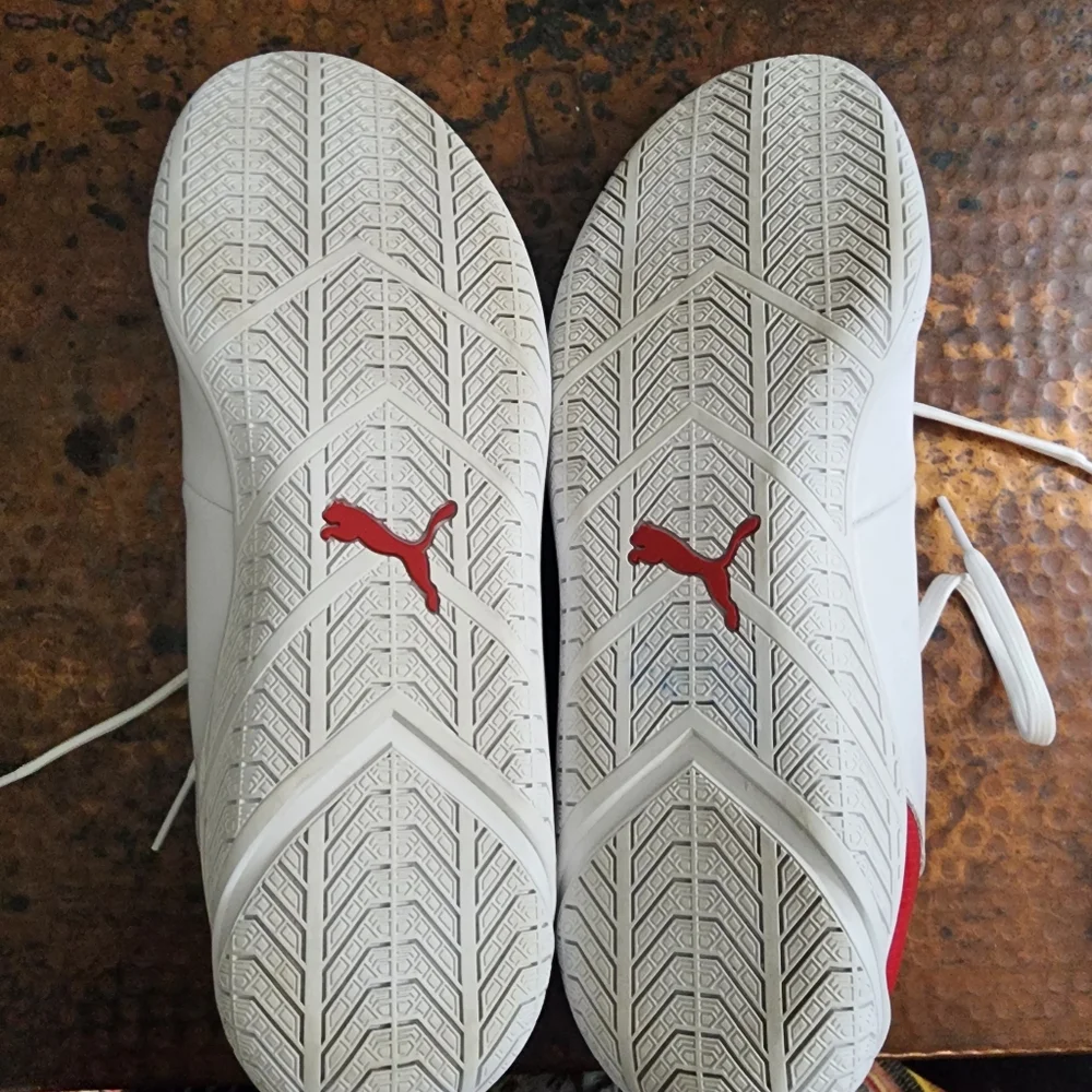 PUMA Scuderia Ferrari x Ridge Cat Sz. 7 'White Rosso Corsa' 306667-02